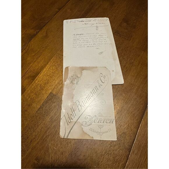 Vintage Antique pictures snapshot ephemera lot of 2 Solider and Man Retro - Picture 4 of 8